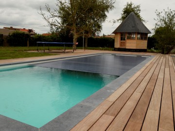 Allpools zwembaden realisatie Diksmuide bouwkundig buitenzwembad