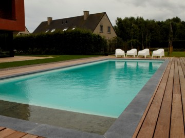 Allpools zwembaden realisatie Diksmuide bouwkundig buitenzwembad